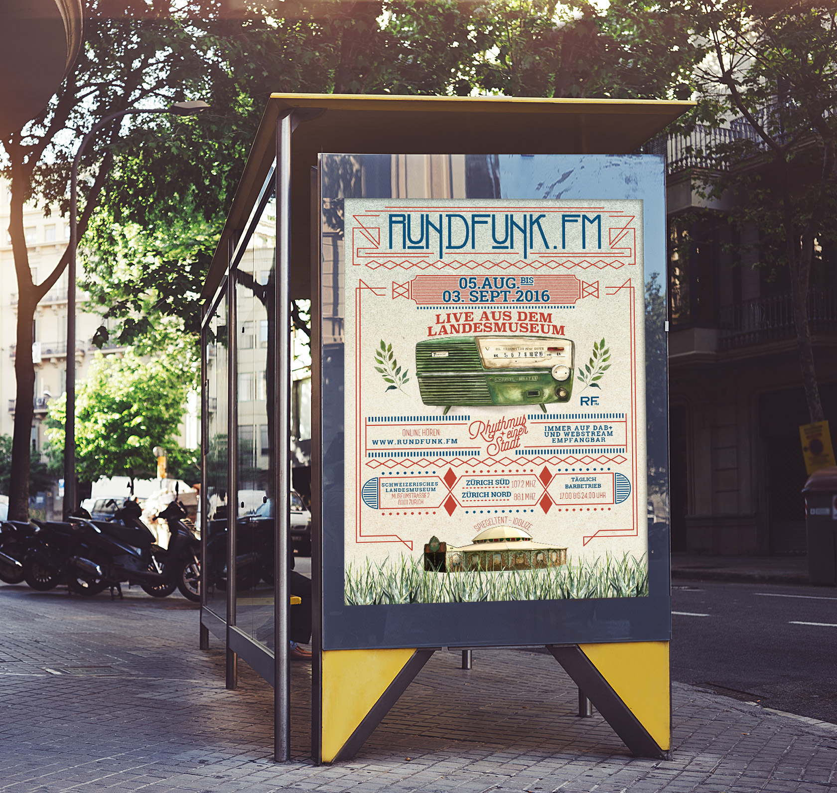 Free-Bus-Stop-Mockup